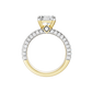 4.50ct Radiant Certified Lab Diamond Ring