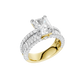 4.50ct Radiant Certified Lab Diamond Ring