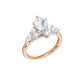 2.75ct Marquise Certified Lab Diamond Ring