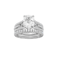 2.75ct Elongated Cushion Certified Lab Diamond Ring