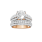 3.50ct Round Certified Lab Diamond Ring