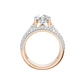 3.50ct Round Certified Lab Diamond Ring
