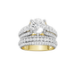 3.50ct Round Certified Lab Diamond Ring