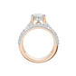 3.50ct Oval Certified Lab Diamond Ring