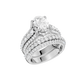 3.50ct Oval Certified Lab Diamond Ring