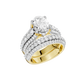 3.50ct Oval Certified Lab Diamond Ring