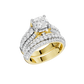 3.50ct Asscher Certified Lab Diamond Ring