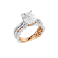4.00ct Elongated Cushion Certified Lab Diamond Ring