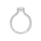 4.00ct Oval Certified Lab Diamond Ring