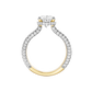 4.00ct Oval Certified Lab Diamond Ring