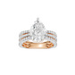 4.00ct Pear Certified Lab Diamond Ring