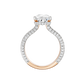 4.00ct Pear Certified Lab Diamond Ring