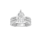 4.00ct Pear Certified Lab Diamond Ring