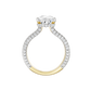 4.00ct Pear Certified Lab Diamond Ring