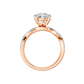2.20ct Round Certified Lab Diamond Ring