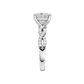 2.20ct Asscher Certified Lab Diamond Ring