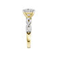 2.20ct Asscher Certified Lab Diamond Ring