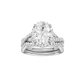 3.60ct Oval Certified Lab Diamond Ring