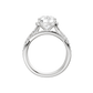 3.60ct Oval Certified Lab Diamond Ring