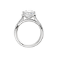 3.60ct Pear Certified Lab Diamond Ring