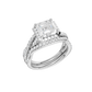 3.60ct Asscher Certified Lab Diamond Ring