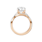 3.75ct Oval Certified Lab Diamond Ring