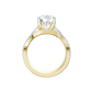 3.75ct Oval Certified Lab Diamond Ring