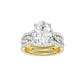 3.75ct Oval Certified Lab Diamond Ring