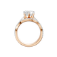 3.75ct Marquise Certified Lab Diamond Ring