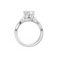 3.75ct Marquise Certified Lab Diamond Ring