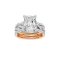 3.75ct Radiant Certified Lab Diamond Ring