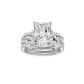 3.75ct Radiant Certified Lab Diamond Ring