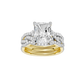 3.75ct Radiant Certified Lab Diamond Ring