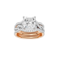 3.75ct Asscher Certified Lab Diamond Ring