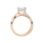 3.75ct Asscher Certified Lab Diamond Ring