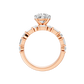 3.00ct Round Certified Lab Diamond Ring