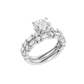 3.00ct Round Certified Lab Diamond Ring