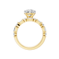 3.00ct Round Certified Lab Diamond Ring