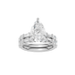 3.00ct Pear Certified Lab Diamond Ring