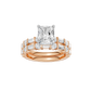 3.00ct Radiant Certified Lab Diamond Ring