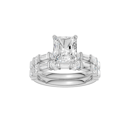 3.00ct Radiant Certified Lab Diamond Ring