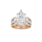 4.75ct Pear Certified Lab Diamond Ring