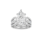 4.75ct Pear Certified Lab Diamond Ring