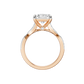 4.33ct Radiant Certified Lab Diamond Ring