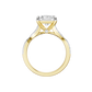 4.33ct Radiant Certified Lab Diamond Ring