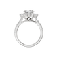 2.50ct Round Certified Lab Diamond Ring