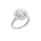 2.50ct Round Certified Lab Diamond Ring