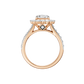2.50ct Radiant Certified Lab Diamond Ring