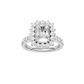 2.50ct Radiant Certified Lab Diamond Ring