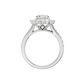 2.50ct Radiant Certified Lab Diamond Ring